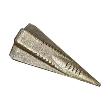 Imagem de Generic Divisor de toras manual cônico resistente, cunha de divisão portátil, 4 direções para uso doméstico, lareira, acampamento, áreas externas e internas, 4lb