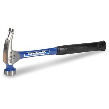 Imagem de VAUGHAN Martelo emoldurador Califórnia, cabeça lisa de 540 ml, acionador de unhas, feito nos EUA, RCF2P, VN12101