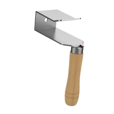 Imagem de Baoblaze Grampo auxiliar de teto, ferramenta de instalação para marcenaria com cabo de madeira confortável, clipe auxiliar multifuncional resistente