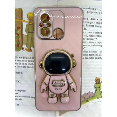 Imagem de Capa de celular compatível com Redmi 12C e Poco C55 Astronauta - oiloj