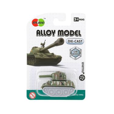 Imagem de Mini Tanque de Brinquedo Die-Cast – Modelo Pull Back Liga de Metal