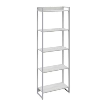 Imagem de Estante Dynamica 60x30x187cm C/05 Prateleiras Snow / Snow /
