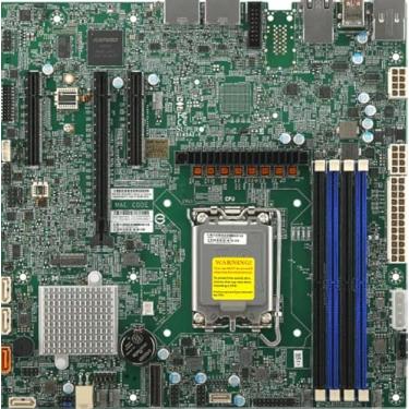 Imagem de Supermicro X14SAZ-F Bulk Intel W880 Board | Core Ultra 9/7/5 Series 2 | 192GB DDR5 | PCIe 5.0/4.0 | Dual 2.5G LAN | 4 monitores | M.2 | 4X SATA | TPM 2.0 | 12V DC | vPro
