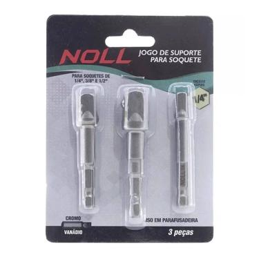 Imagem de Jogo Suporte P/Soquete 1/4 - 3/8 E 1/2``  439,0001  - Noll