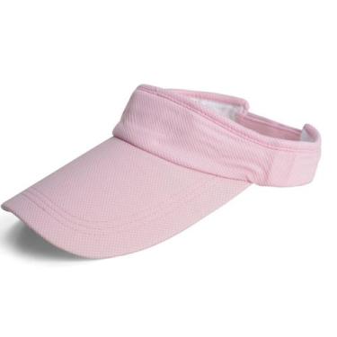 Imagem de Chapéu Viseira Feminino Esportivo Ajustável - Malissima, Rosa