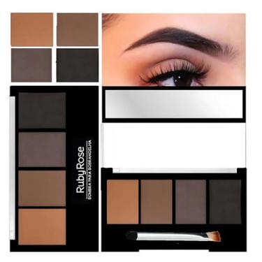 Imagem de Paleta De Sombra Para Sobrancelha Ruby Rose