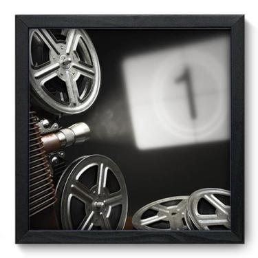 Imagem de Quadro Decorativo - Cinema - 33cm x 33cm - 038qdhp - Allodi