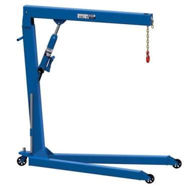 Imagem de Guincho Hidráulico 500Kg Base V com Rodas de Ferro - BOVENAU