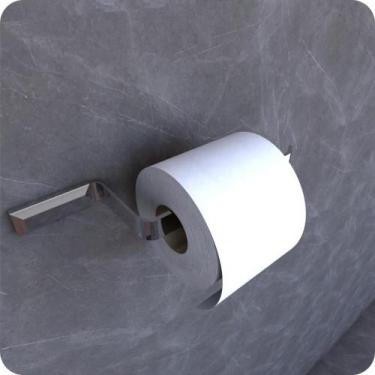 Imagem de Porta Papel Higiênico De Parede Cromado Empire - HomeFull