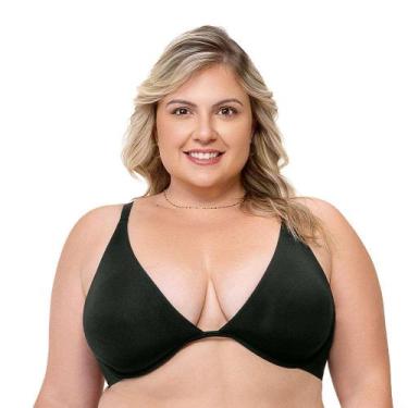 Imagem de Sutiã Triângulo sem Bojo Termofusionado Preto Zee Rucci, 50