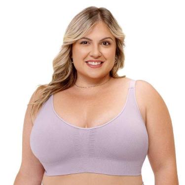 Imagem de Sutiã Comfort Plus Anatômico Alças Reguláveis com Bojo Removível sem C