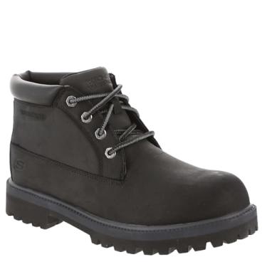 Imagem de Skechers USA Men's Bota Sergeants-Thaxter Chukka, Preto, 44