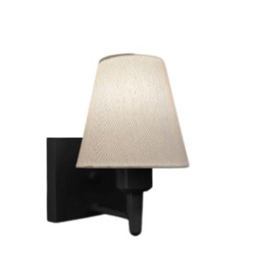 Imagem de Arandela Quadrada Md-2034 Preto Cúpula Em Tecido Cone Branco - Bivolt