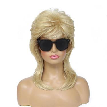 Imagem de Peruca adequada Joe Dirt Mullet Light Blonde Sintética - Adequate