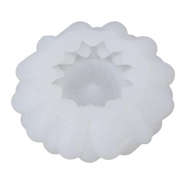 Imagem de GLOGLOW Molde de Vela de Flor Molde de Silicone de Girassol, à Prova de Alta Baixa Temperatura, Design Antiaderente Seguro, de Vela de Flor para Festas Temáticas, Aniversários, Atividades Infantis e