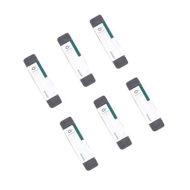 Imagem de GZBABY Pacote com 6 borrachas de areia, borracha fosca para caneta esferográfica, caneta-tinteiro e canetas de tinta (bisel)