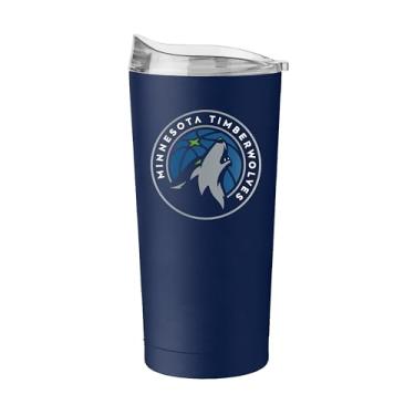 Imagem de FANMATS Copo de aço inoxidável NBA Minnesota Timberwolves de 590 ml – Acabamento em pó durável – Serve para a maioria dos porta-copos, copo NBA oficialmente licenciado – mantém as bebidas quentes e