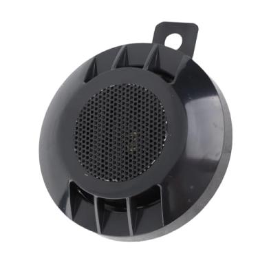 Imagem de Tbest Buzina de Caracol Elétrica à Prova D'água 100dB Alto-falante Universal para Motocicletas de Carro 12V Material ABS Preto 1 Peça