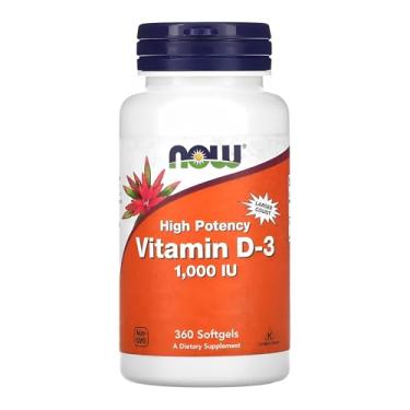 Imagem de NOW Foods Vitamina D3 Softgels Importado