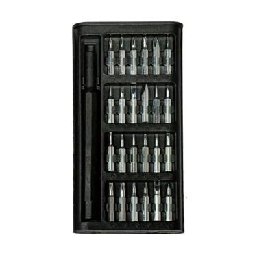 Imagem de Conjunto de chaves de fenda pequeno 24 em 1, mini kit de ferramentas de reparo magnético de precisão