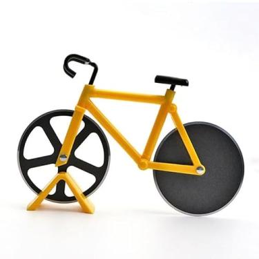 Imagem de Edição de colecionador decoração de bicicleta de plástico - miniatura detalhada para colecionadores e diversão pizza noite adição laranja