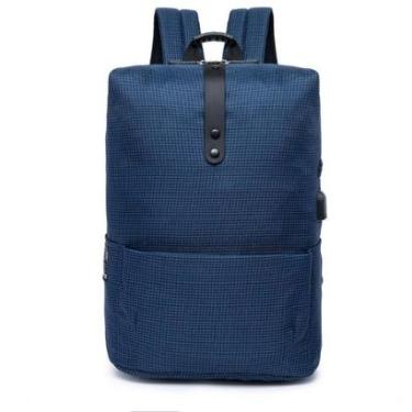 Imagem de Mochila Casual Bolsa Notebook Business Viagem 14 Litros Porta USB Carregamento Anti furto-Masculino