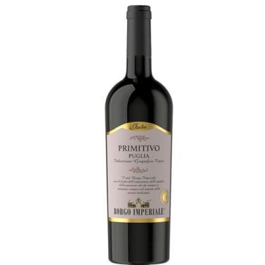 Imagem de Vinho italiano borgo imperiale primitivo igt puglia 750ml - DECORDI