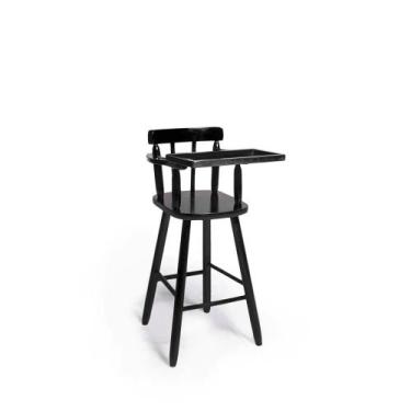 Imagem de Cadeira Bebê Para Refeição - Preto - JM Móveis