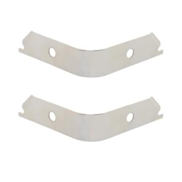 Imagem de DGHAOP 40 peças de moldura de metal grampo de mola de ponto cruz placa de suporte utilitário de montagem de ferragens clipe de mola