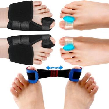 Imagem de Kit 5 pçs Protetor Corretor Joanete alivio da dor Cód-124 - SWG, PRETO