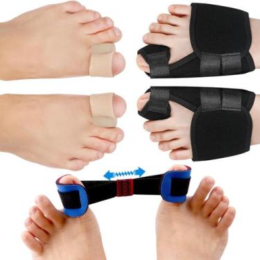 Imagem de Kit 5 pçs Protetor Corretor Joanete alivio da dor Cód-131 - SWG, BEGE-