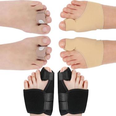 Imagem de Kit 3 Pares Protetor Corretor Joanete alivio da dor Cód-160 - SWG, BEG