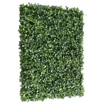 Imagem de KIT com 8 Placa Jardim Vertical Artificial Buchinho 60x40cm Folhagem R