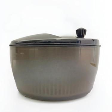 Imagem de Secador de Salada Manual 4 Litros - Centrífuga para Verduras e Folhas, Prático e Eficiente para Cozinha