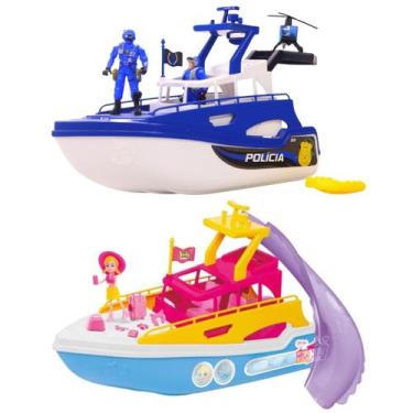 Imagem de Brinquedo Barco e Acessórios Infantil - Samba Toys, Iate
