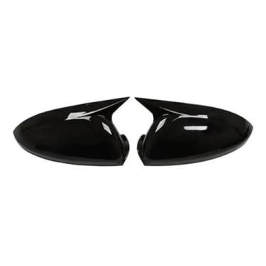 Imagem de Capa de espelho lateral retrovisor de carro, adesivo de tampa de asa para porta externa, para Chevrolet Monza 2019-2021