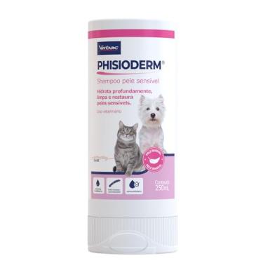 Imagem de Virbac Phisioderm Shampoo Pele Sensível para Cães e Gatos 250 mL