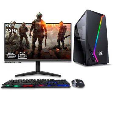 Imagem de Computador NextPC Gamer Completo Intel Core i7 6ª, RTX 3050 6GB, 16GB,