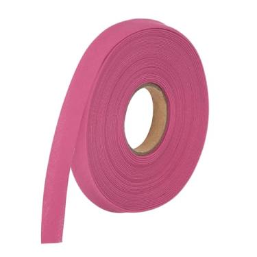 Imagem de Generic Fita polarizada dupla de 1/2 polegada de poliéster fita de polarização contínua para costura, costura acolchoada, bainha de artesanato (rosa vermelha 10 jardas)