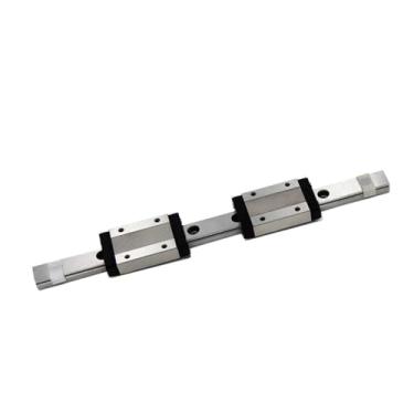 Imagem de MGW7 MGW12 MGW9 MGW15 100-1000 mm Trilho de guia linear miniatura 1 peça MGW guia linear + 2 peças MGW bloco de transporte MGW9H MGW12H MGW15H (2 peças MGW9H, 550mm)