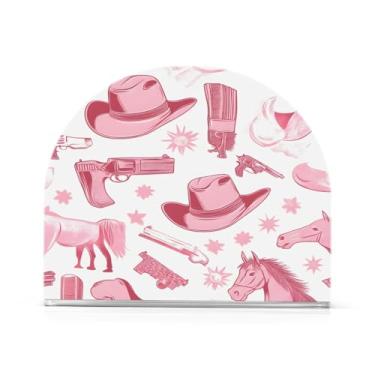 Imagem de xigua Chapéu de cowboy norte-americano e porta-guardanapos de arma para mesas - Porta-guardanapos para cozinha, porta-guardanapos de mesa, porta-guardanapos de coquetel, porta-guardanapos de papel482