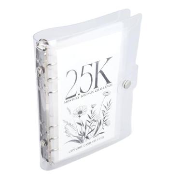 Imagem de Generic Pasta de Dinheiro, Pasta Versátil de Portfólio à Prova d'água Resistente a Rasgos Com 6 Furos para Dinheiro para Férias (2,5k)