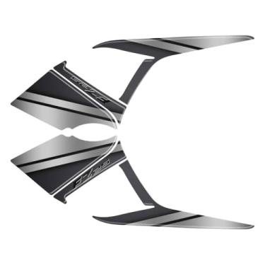 Imagem de Adesivo Compatível Com Fz25 Lateral Traseira Relevo Resinado