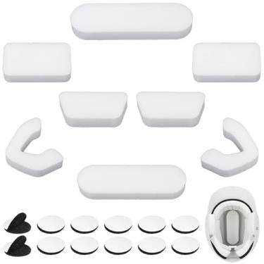 Imagem de Gulfmew Kit universal de ajuste de enchimento de capacete compatível com capacetes Easton de rebatedor e receptores, almofadas de substituição espessas de 2 cm para jogadores de beisebol/softball