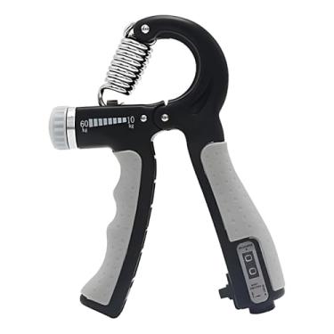 Imagem de Hand Grip Exercitador de Mãos Ajustável 5–60kg – Com Contador, Ideal para Força e Reabilitação, Ergonômico e Portátil, Premium