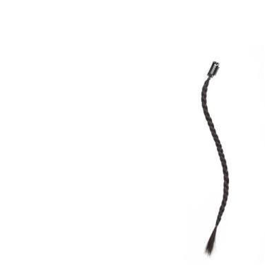 Imagem de Extensões de cabelo de rabo de cavalo sintético ondulado trançado ondulado liso com rabo de cavalo para mulheres