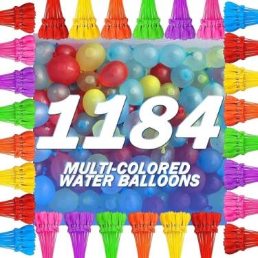 Imagem de Water Balloons With 1184 balloon Easy Quick Start Splash Party with Kids and Adults Water Bomb T0928