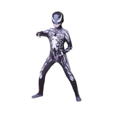 Imagem de Fantasia De Halloween Estilo 3D Do Homem-Aranha Conjunto De Fantasia D