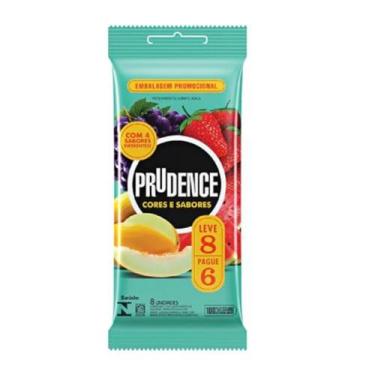 Imagem de Preservativo Prudence Cores Mix Leve 8 - Pague 6