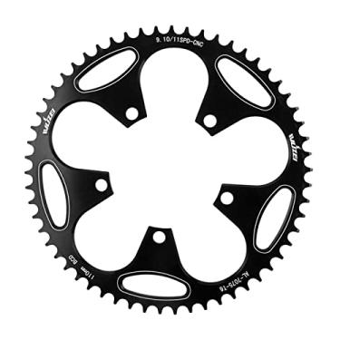 Imagem de T TOOYFUL de corrente estreito e de 110BCD, 50-60T, sem queda, de corrente, direta para acessórios de roda, Preto 58T